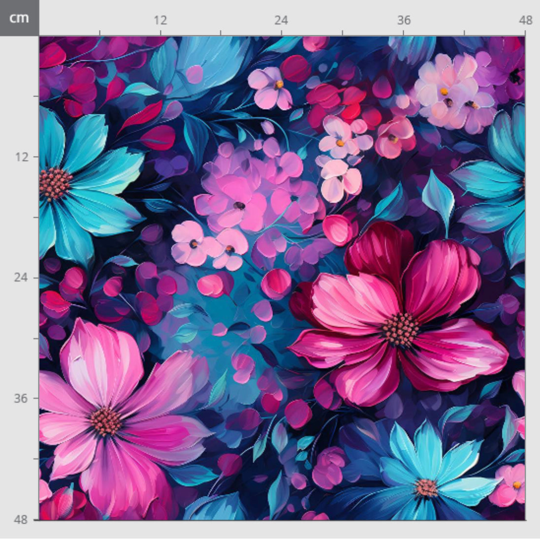 Pink  Abstrakt Blumen  Dauervorbestellung